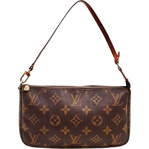 (S6) Louis Vuitton Hand Bag Brown Monogram - Picture 1 of 9